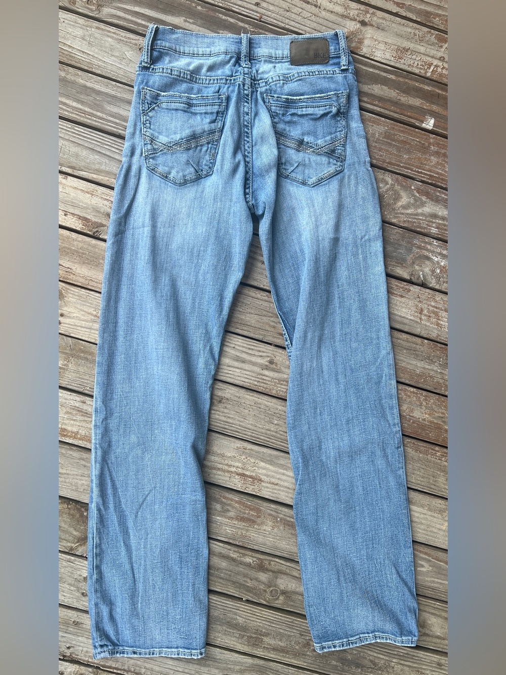 Bke Jake 31/36 Light Blue Men's Denim Jeans stretchy